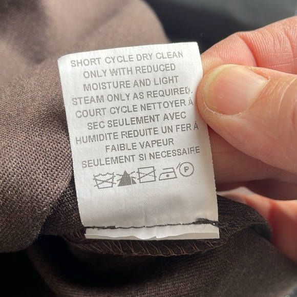 2 piece Lida Baday Brown Wool Suit - Picture 6 of 7